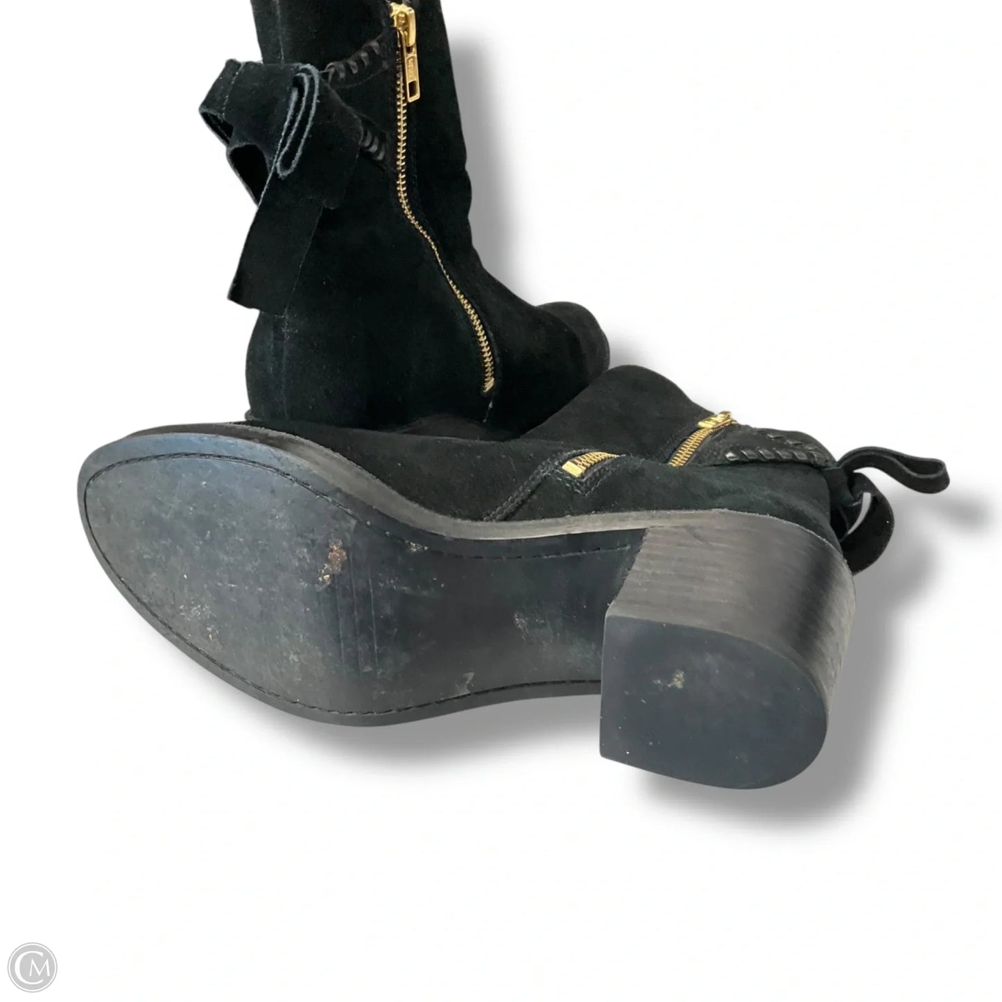 Boots Designer By Ugg In Black, Size: 8.5