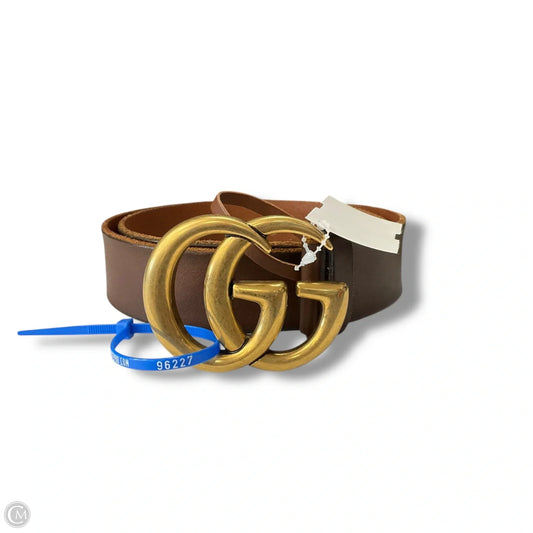 Belt Luxury Designer By Gucci, Size: Small