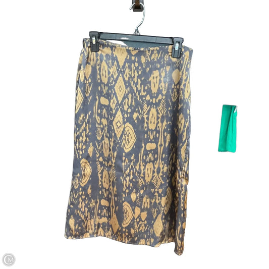 Skirt Maxi By Clothes Mentor In Black & Brown, Size: S