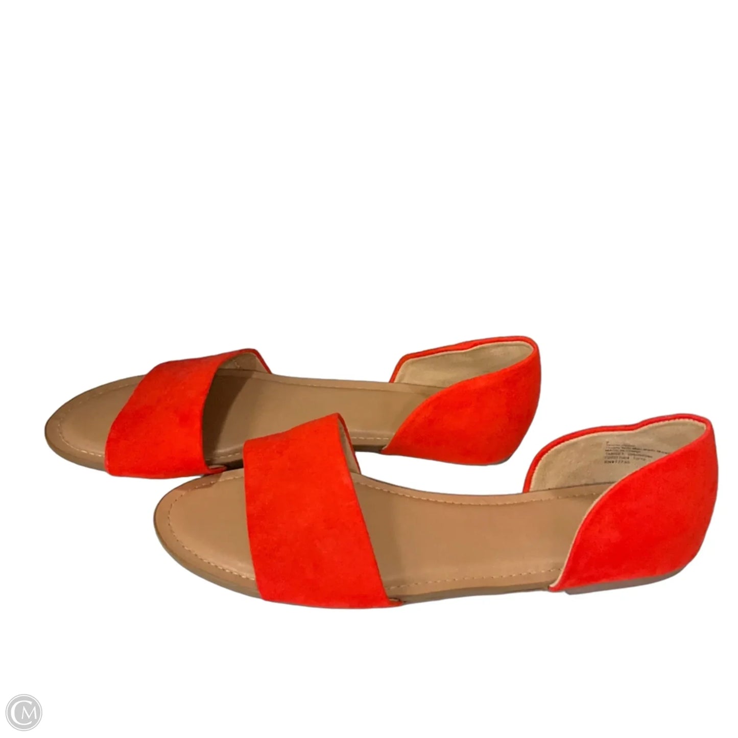 Sandals Flats By A New Day In Red, Size: 9