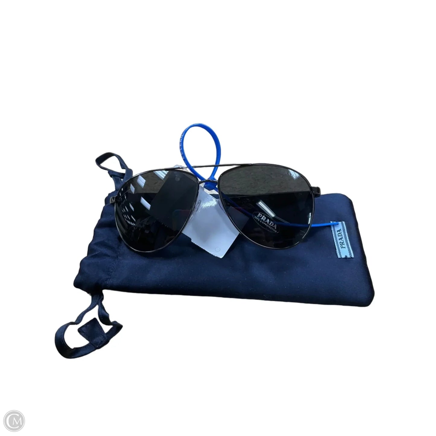 Sunglasses Luxury Designer By Prada, Size: Large