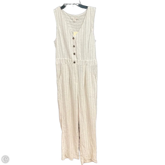Jumpsuit By Monteau In Tan, Size: M