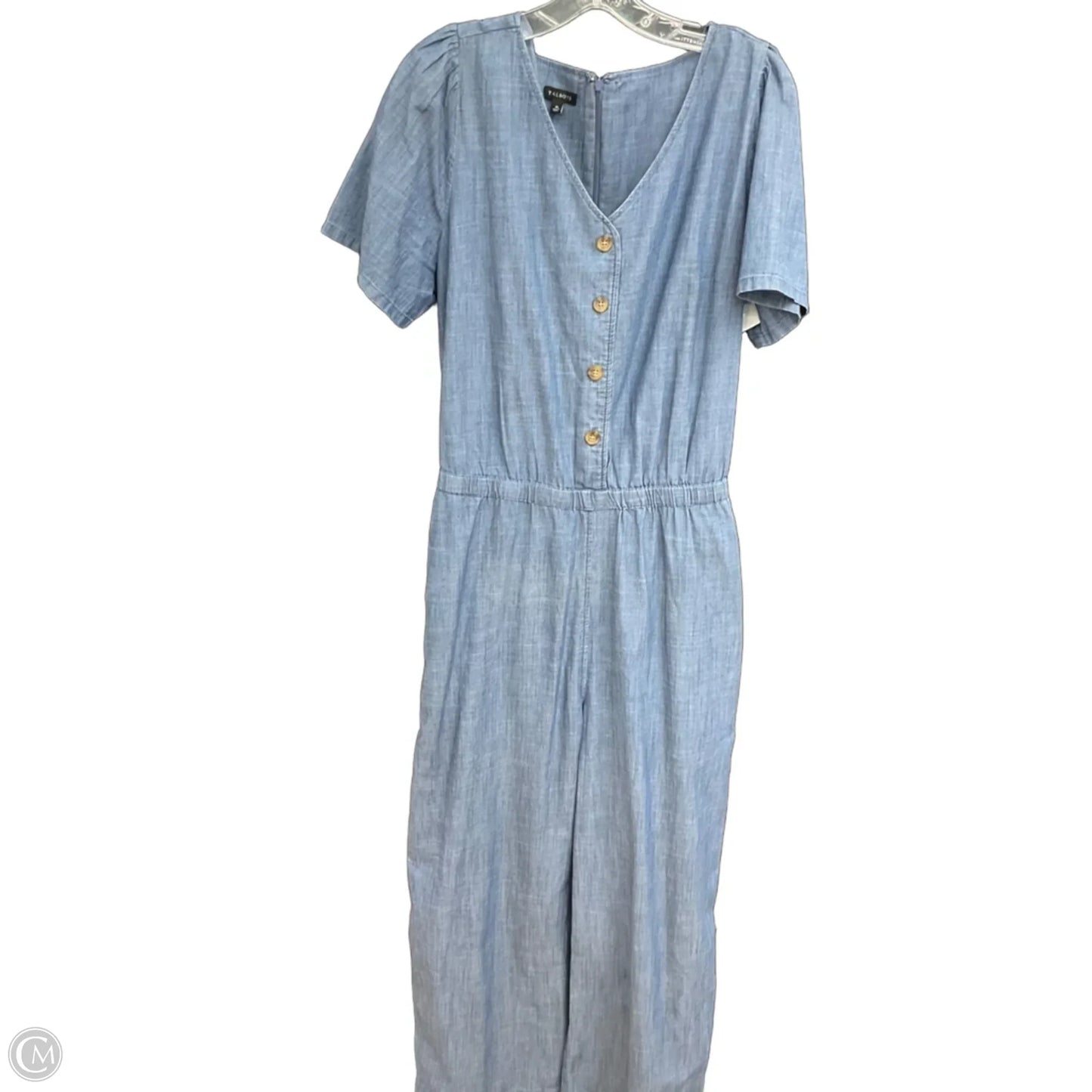 Jumpsuit By Talbots In Blue, Size: Xl