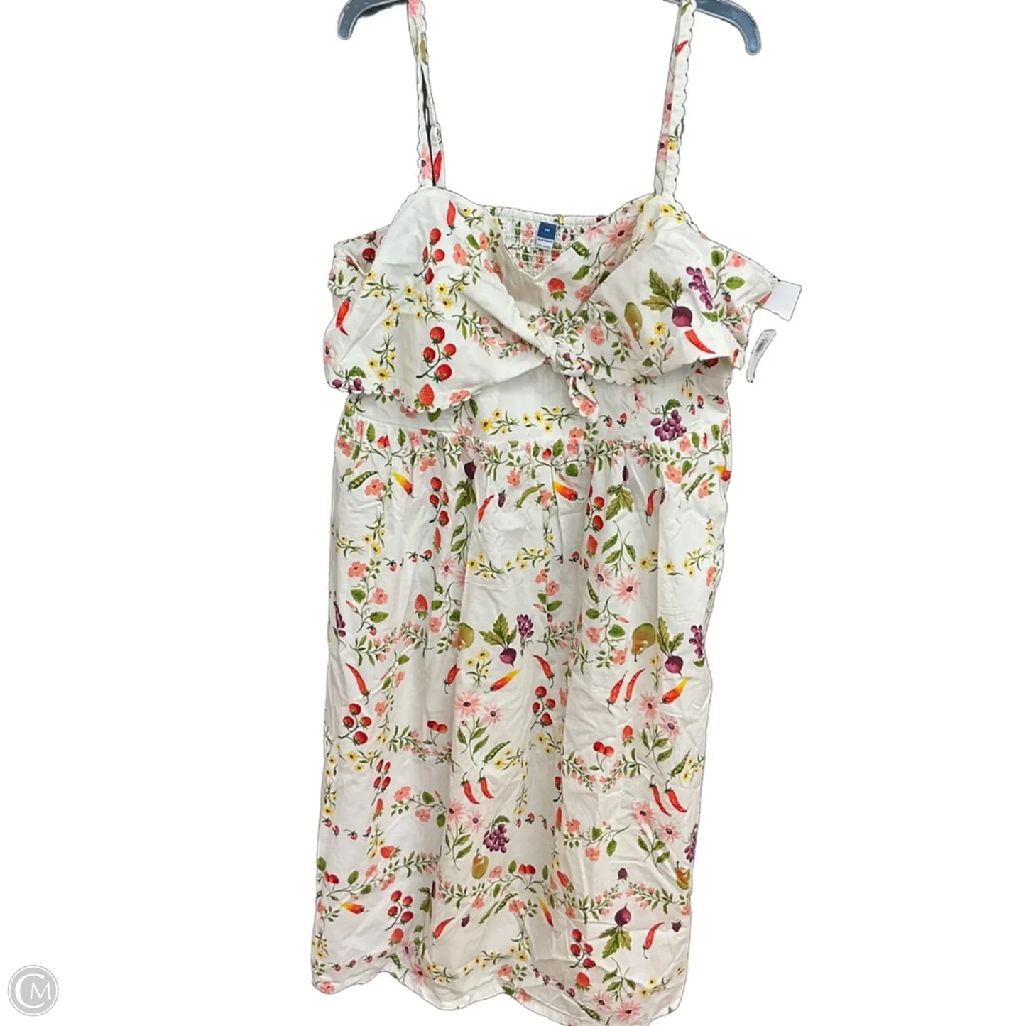 Dress Casual Maxi By Old Navy In White, Size: 2x