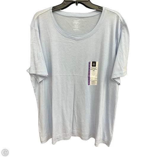 Top Short Sleeve By Members Mark In Blue, Size: Xxl