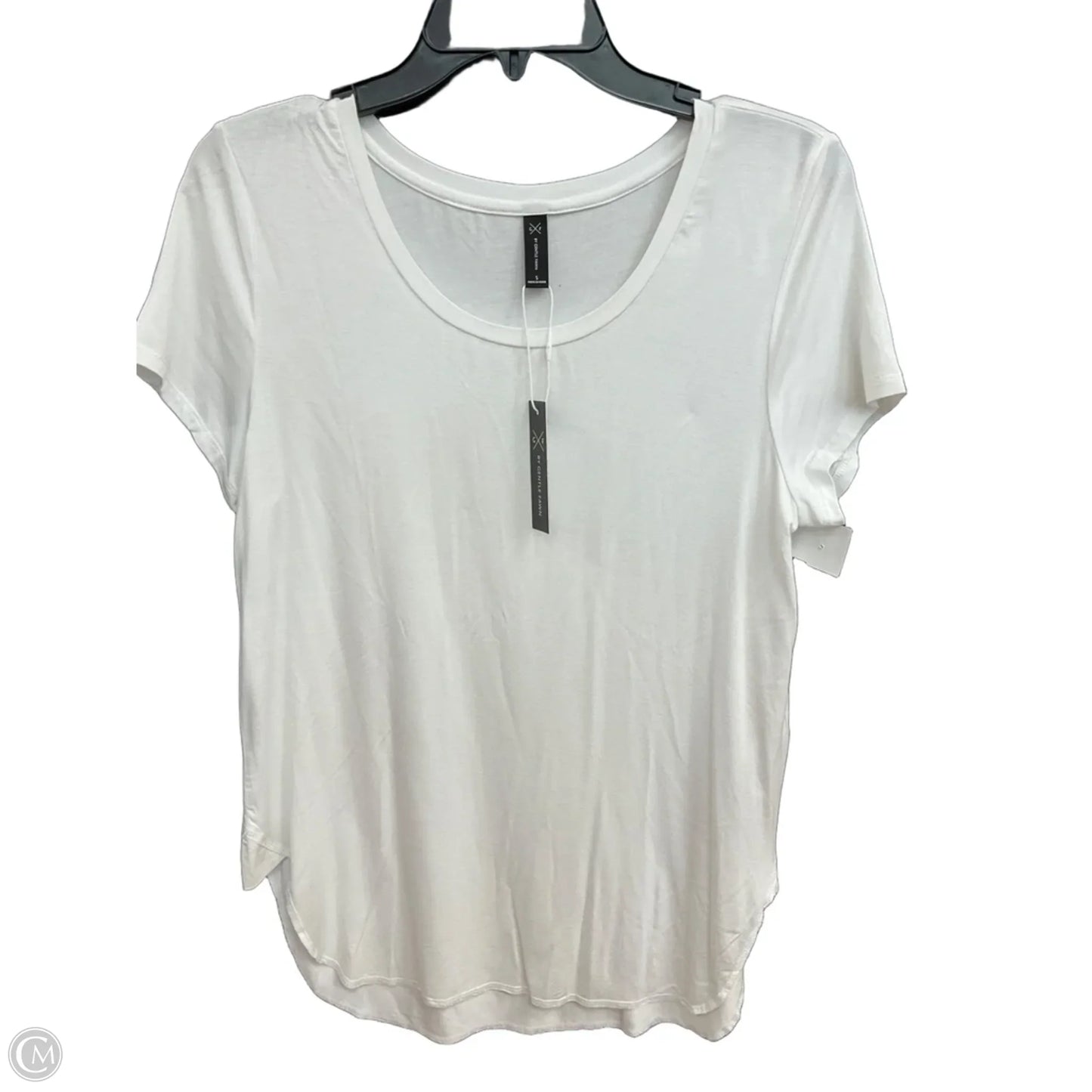 Top Short Sleeve By Gentle Fawn In White, Size: S