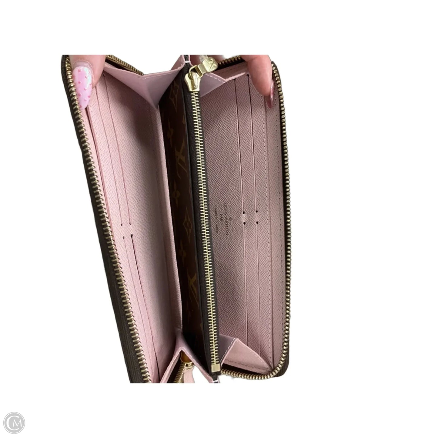 Wallet Luxury Designer By Louis Vuitton, Size: Medium