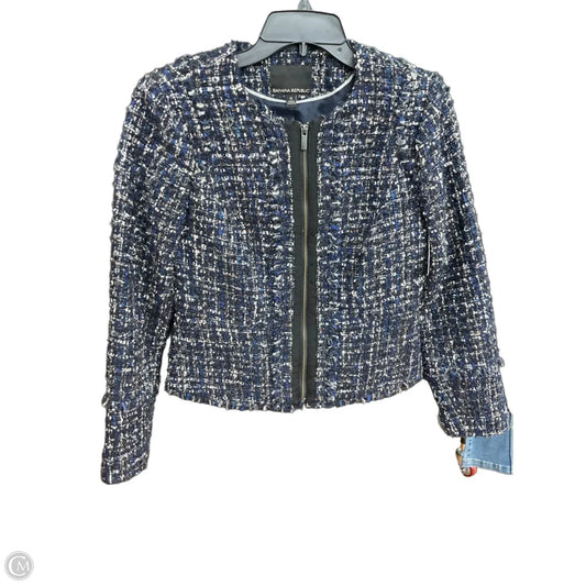 Blazer By Banana Republic In Blue, Size: Xs