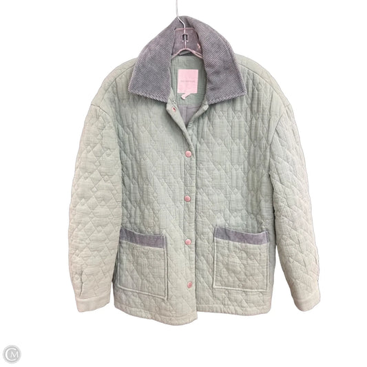 Jacket Puffer & Quilted By Avec Les Filles In Green, Size: S