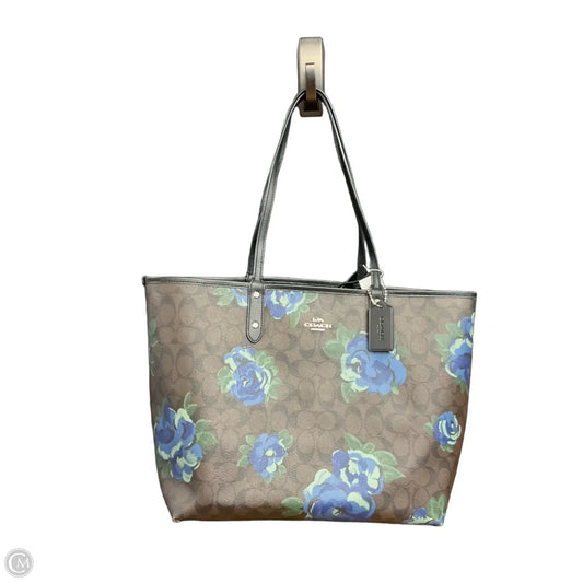 Tote Designer By Coach, Size: Large