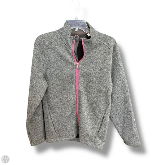 Athletic Jacket By Spyder In Grey, Size: S