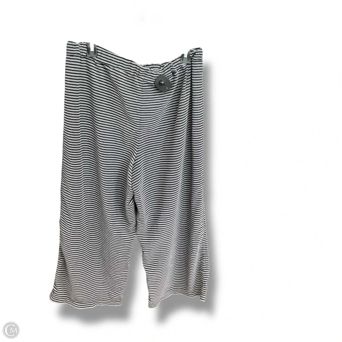 Capris By Madewell In Blue & White, Size: L