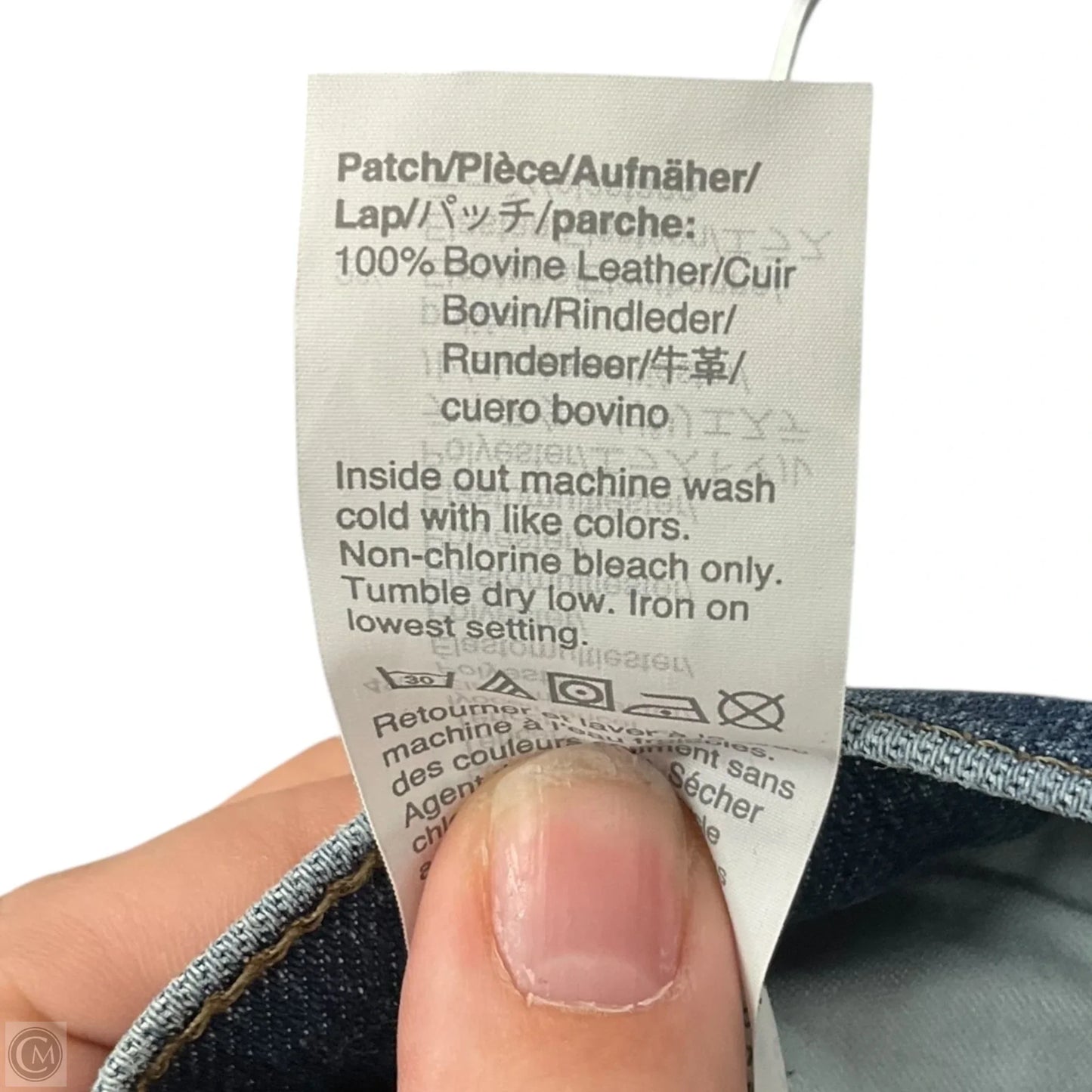 Jeans Skinny By Madewell In Blue Denim, Size: 0