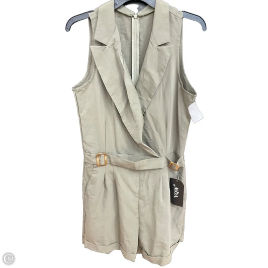 Romper By Clothes Mentor In Green, Size: L