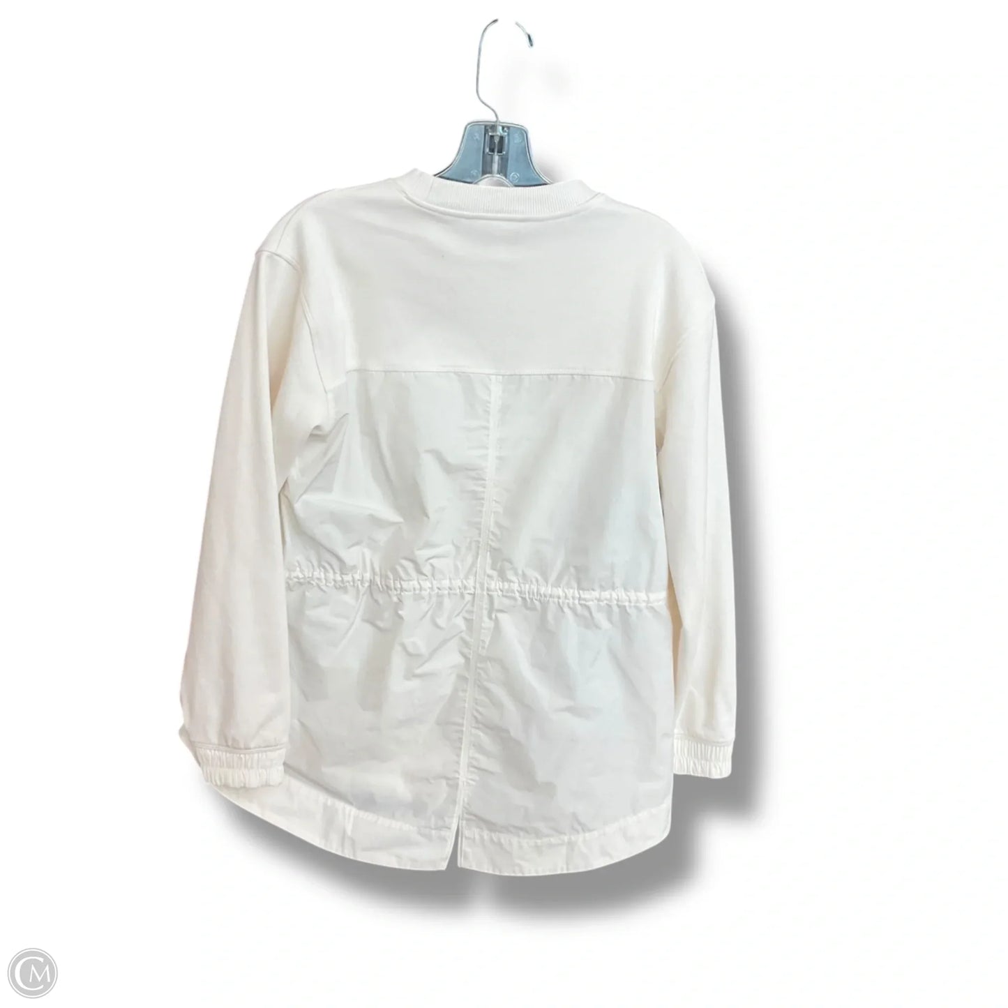 Athletic Top Long Sleeve Crewneck By Athleta In Cream, Size: Xs