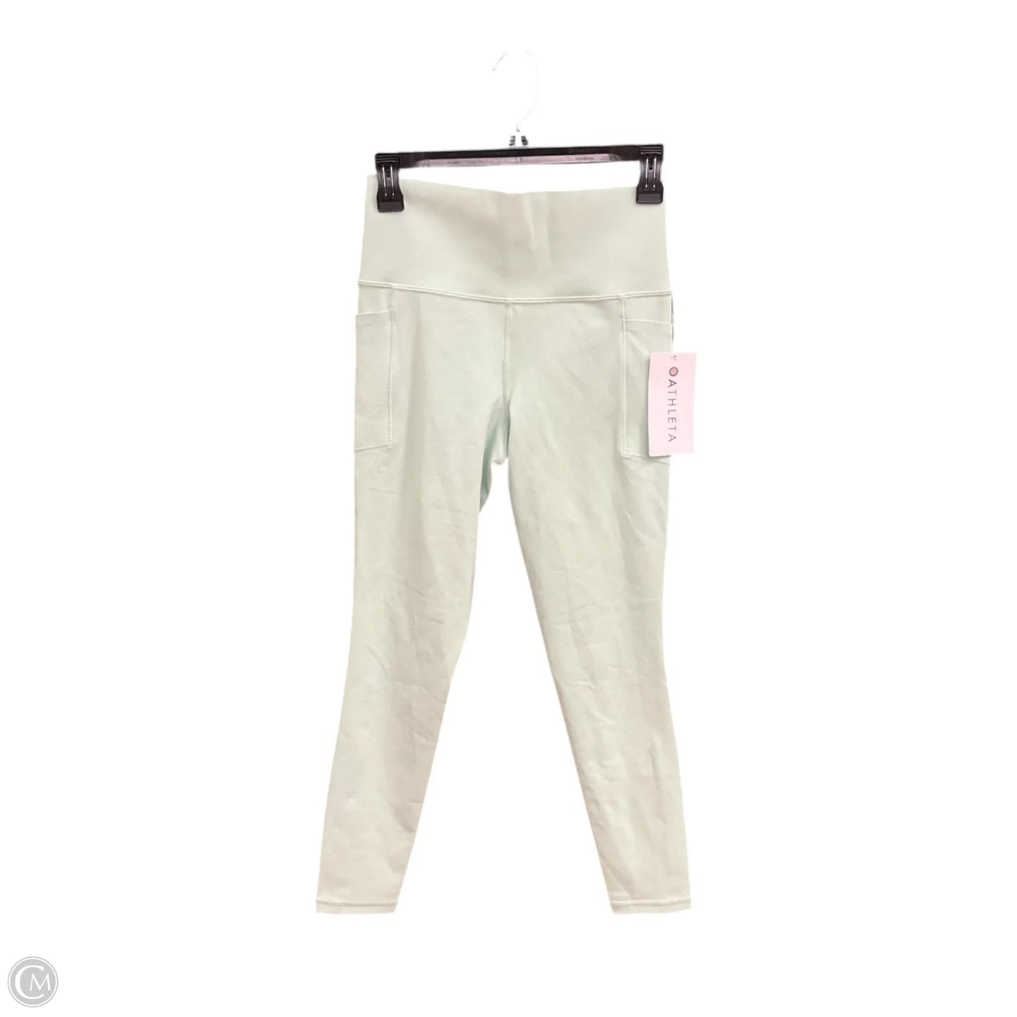 Athletic Leggings By Athleta In Green, Size: S