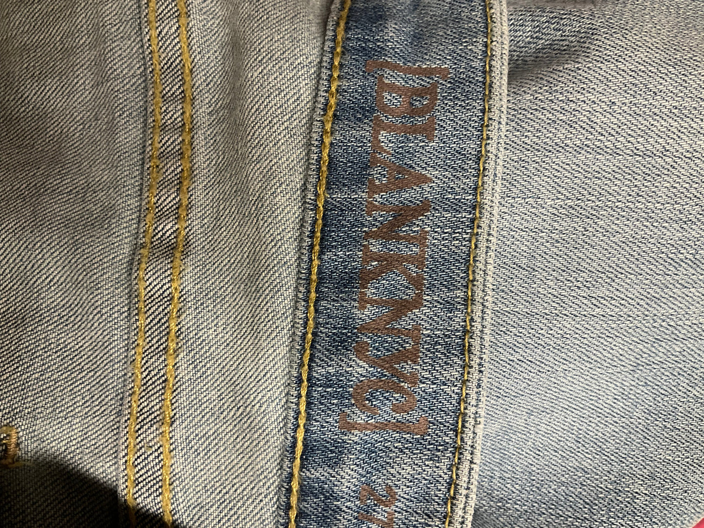 Blue Denim Jeans Straight Blanknyc, Size 4
