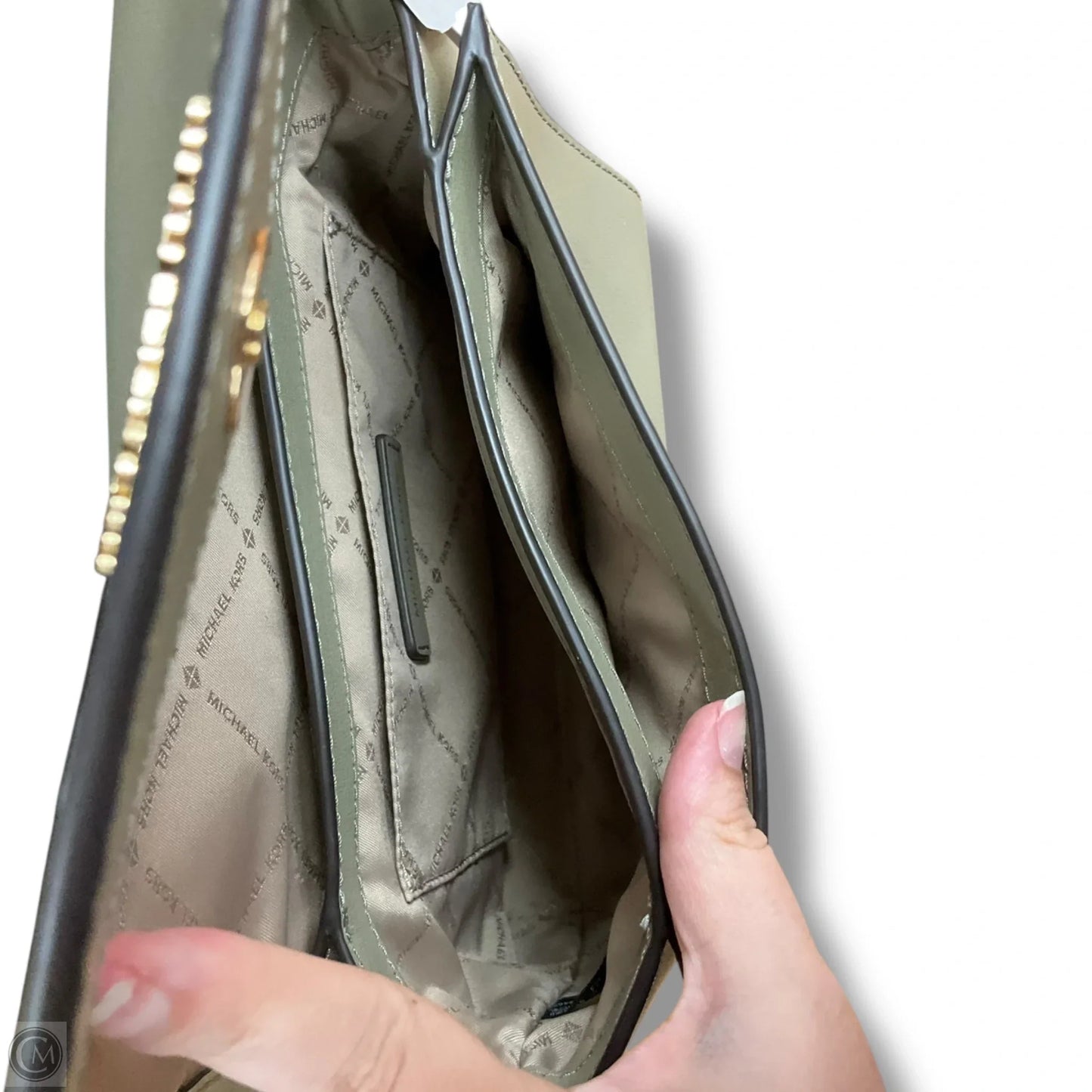 Crossbody Designer By Michael Kors, Size: Medium