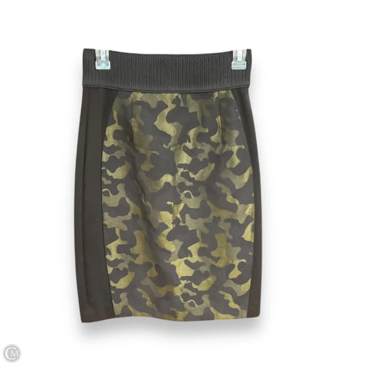 Skirt Mini & Short By Maeve In Camouflage Print, Size: 4