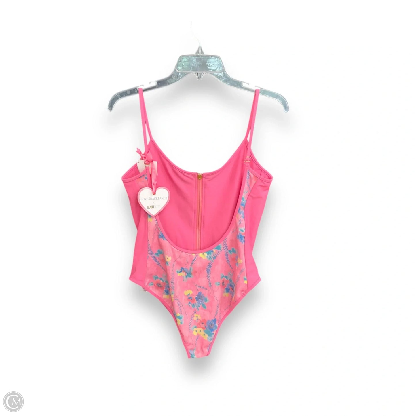 Swimsuit By Beach Riot In Blue & Pink, Size: L