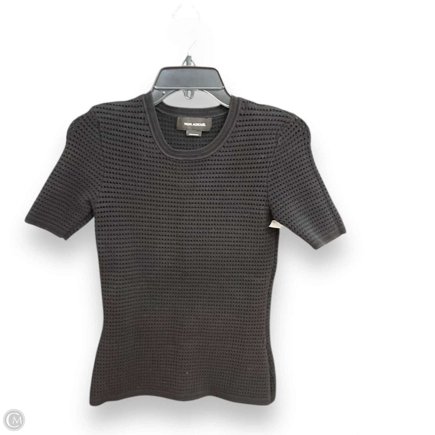 Top Short Sleeve By Yigal Azrouel In Black, Size: Xs