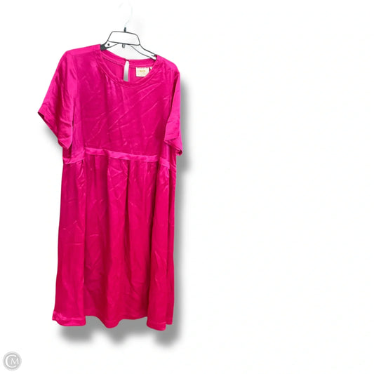 Dress Casual Midi By Maeve In Pink, Size: L