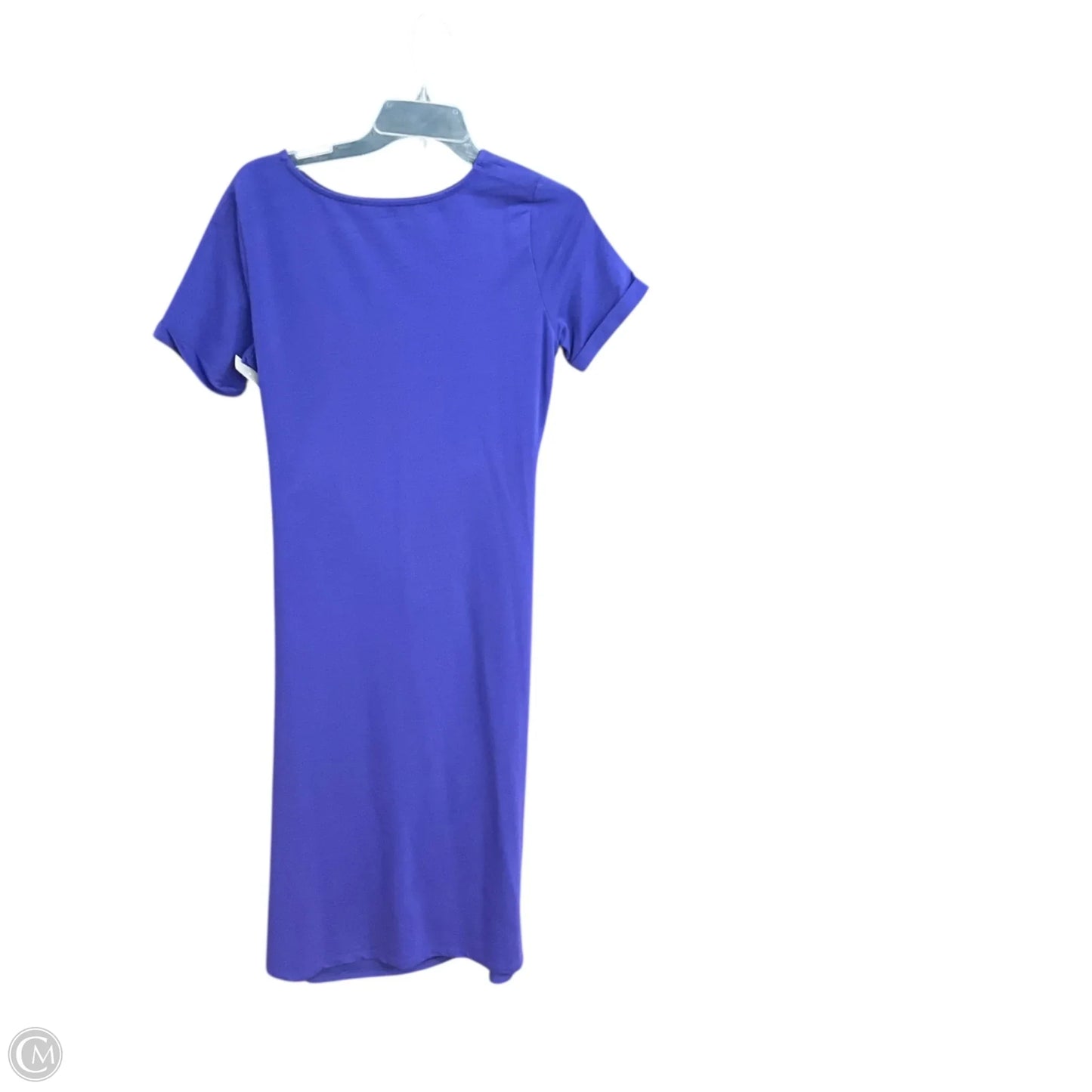 Dress Casual Midi By Ivanka In Purple, Size: M