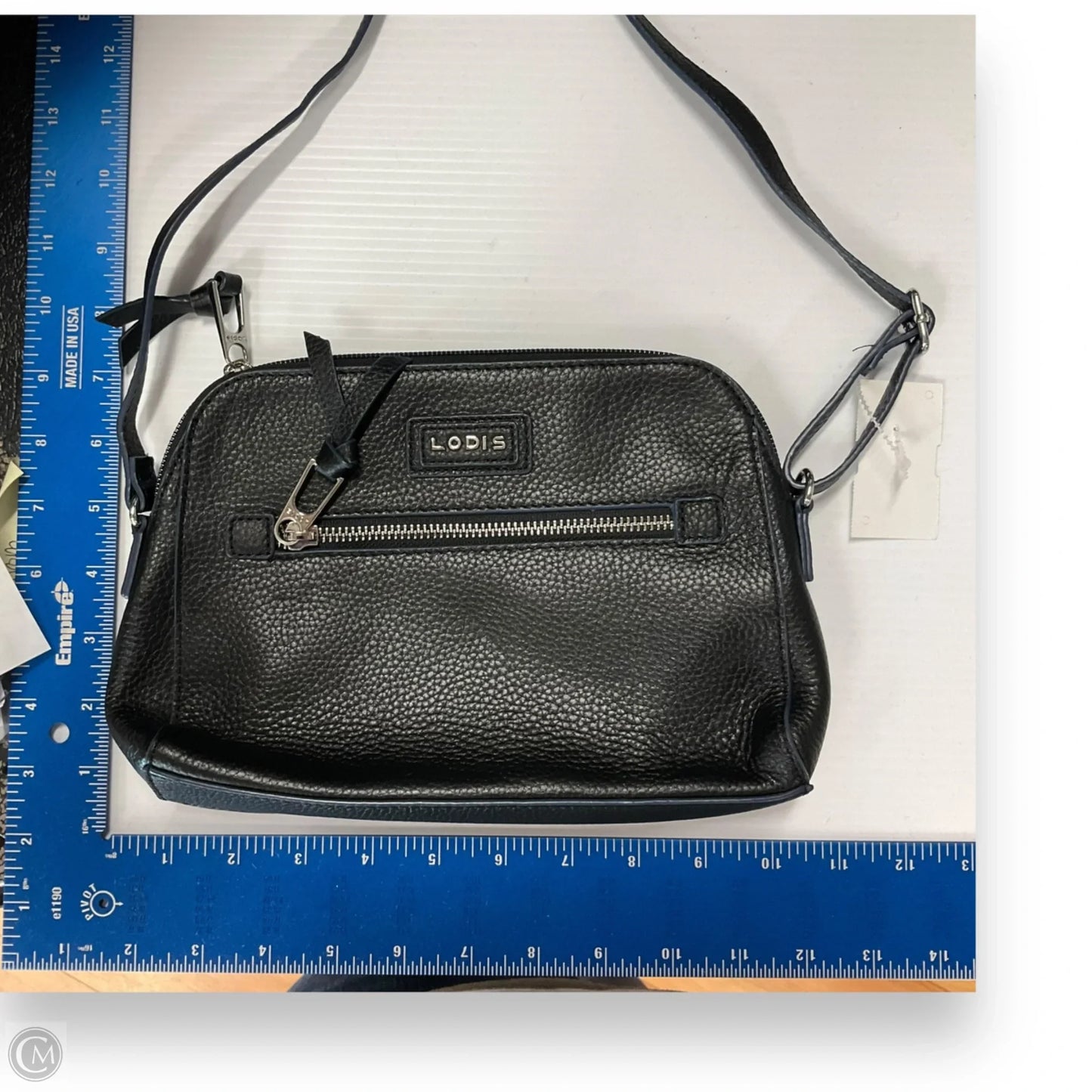 Crossbody Leather By Lodis, Size: Medium