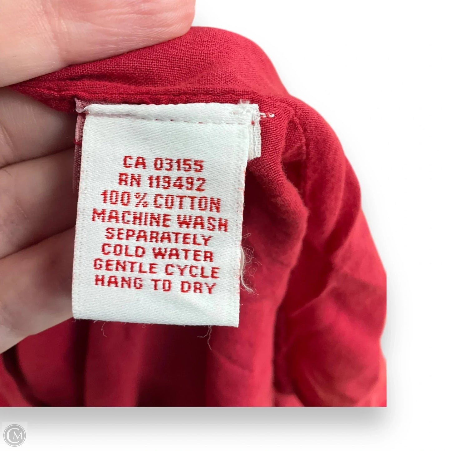 Dress Casual Midi By April Cornell In Red, Size: Xxs