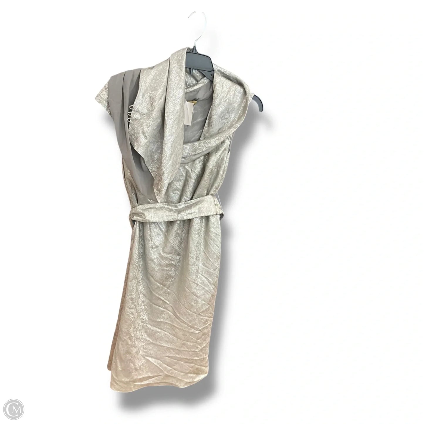 Dress Designer By Zac Posen In Silver, Size: S