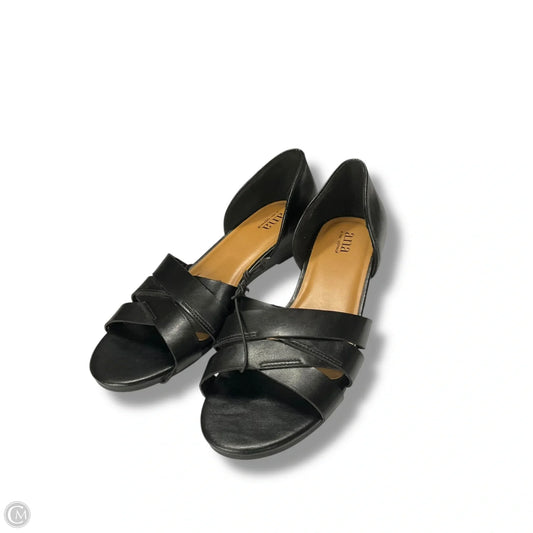 Sandals Flats By Ana In Black, Size: 11