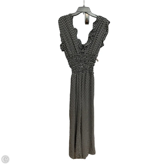 Jumpsuit By Max Studio In Polkadot Pattern, Size: M