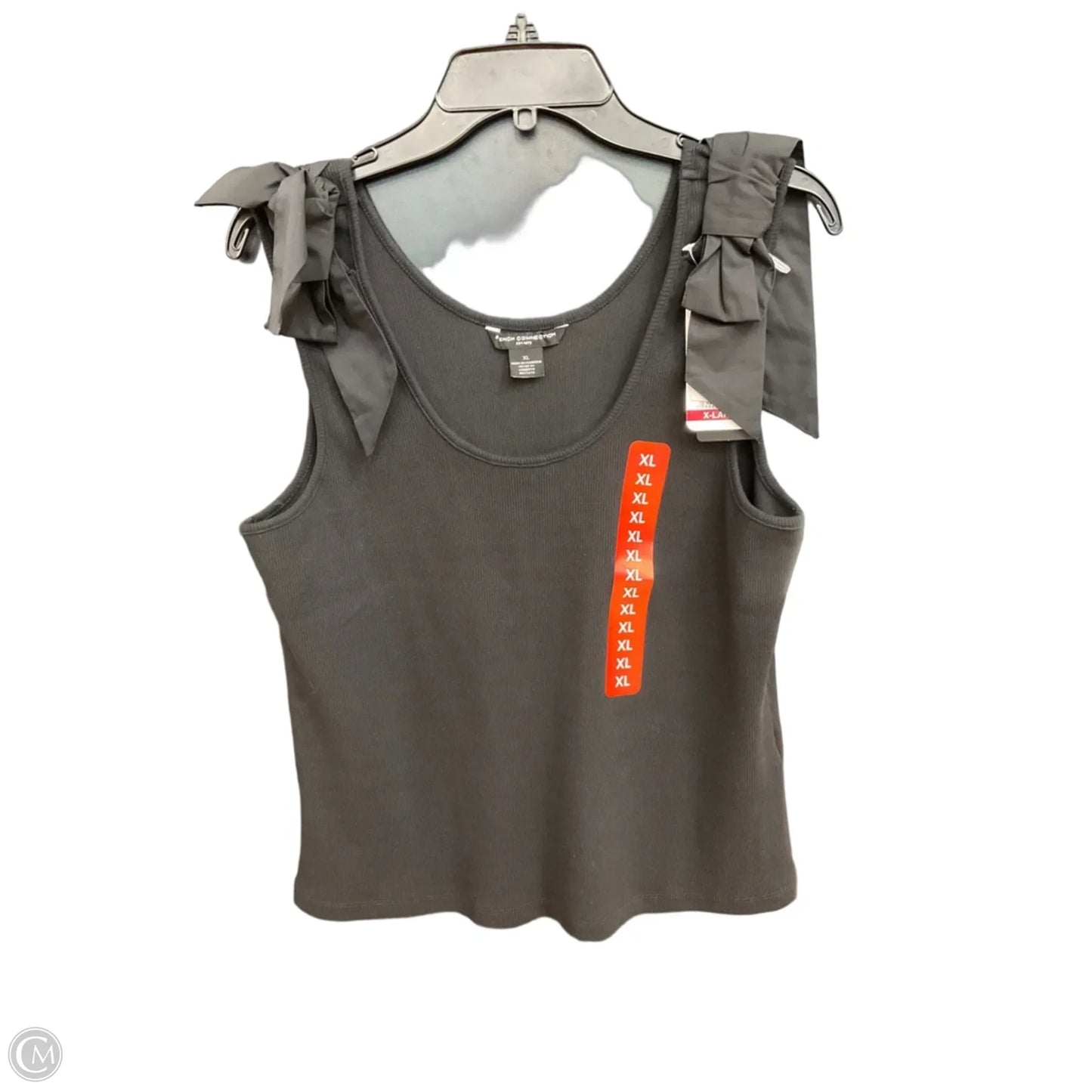 Top Sleeveless By French Connection In Black, Size: Xl