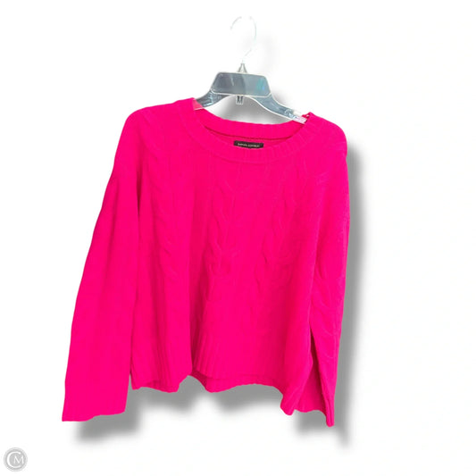 Sweater By Banana Republic In Pink, Size: Xl