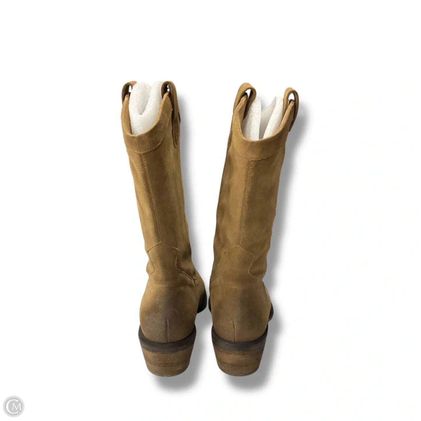 Boots Mid-calf Heels By Jessica Simpson In Brown, Size: 7.5