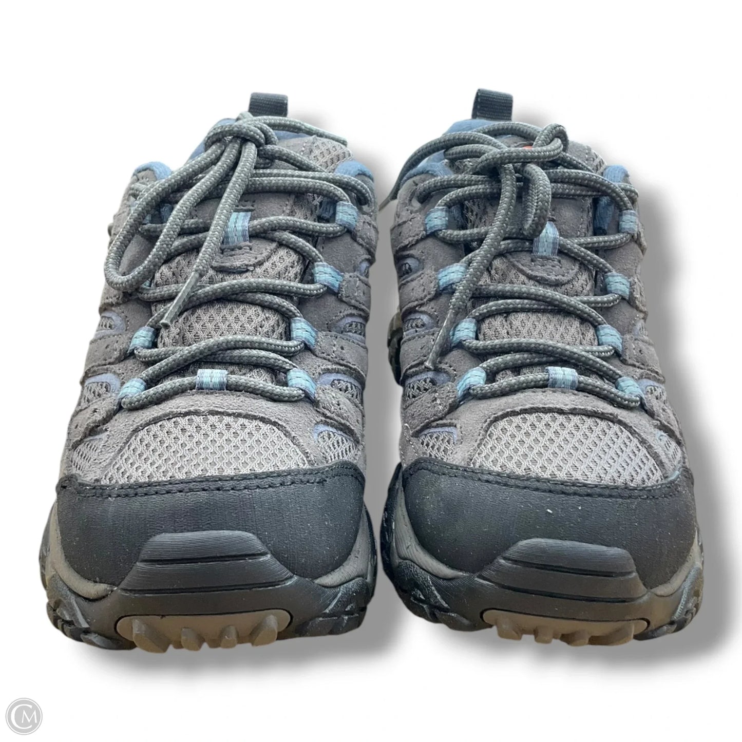 Shoes Hiking By Merrell In Grey, Size: 6