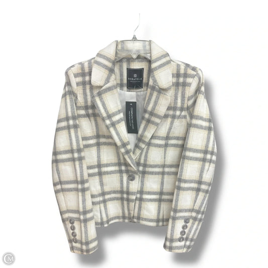 Blazer By Bagatelle In Grey & White, Size: Xs