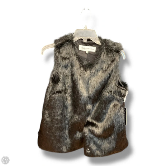Vest Faux Fur & Sherpa By Sebby In Black, Size: S