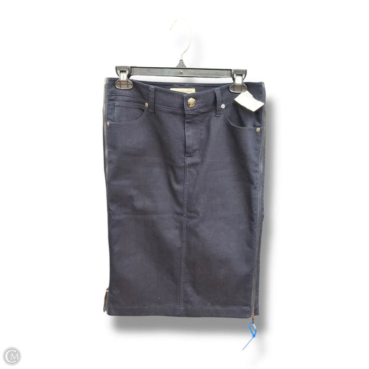 Skirt Luxury Designer By Burberry In Navy, Size: 8