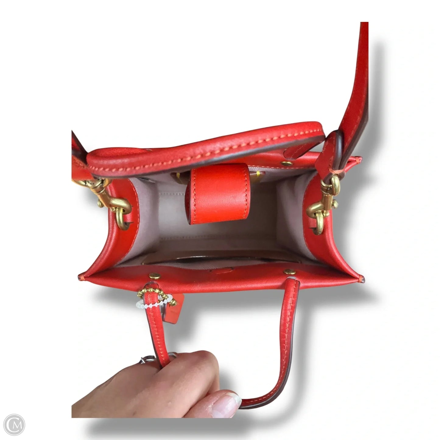 Crossbody Designer By Coach, Size: Small