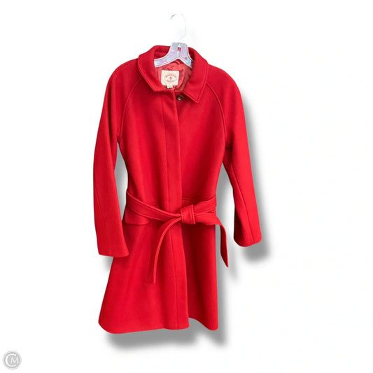 Coat Wool By Brooks Brothers In Red, Size: M
