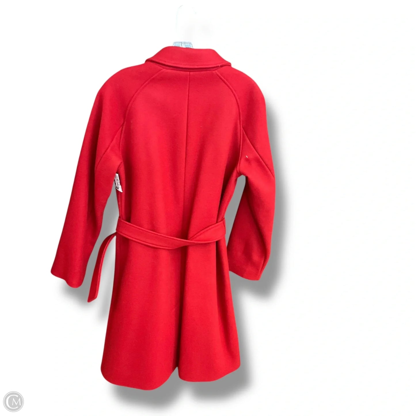 Coat Wool By Brooks Brothers In Red, Size: M