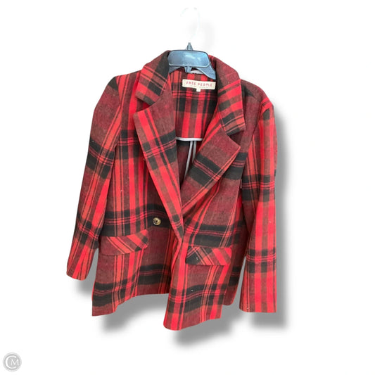Jacket Other By Free People In Plaid Pattern, Size: S