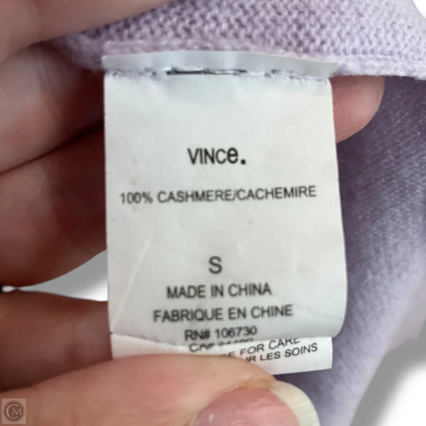 Sweater By Vince In Purple, Size: S