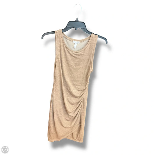 Dress Casual Midi By Leith In Beige, Size: Xs