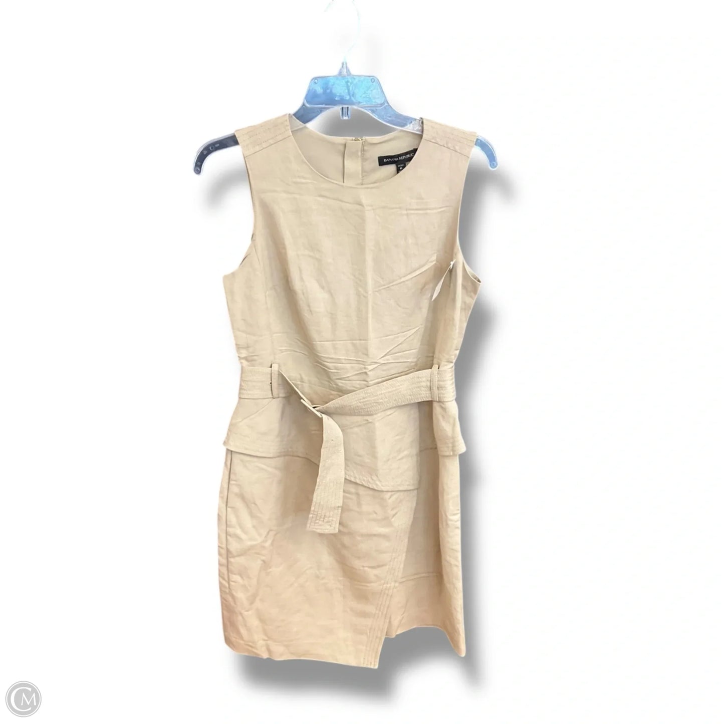 Dress Casual Short By Banana Republic In Beige, Size: S