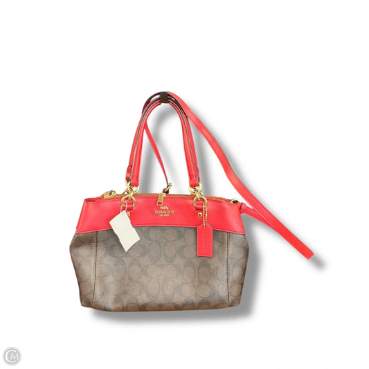 Crossbody Designer By Coach, Size: Medium
