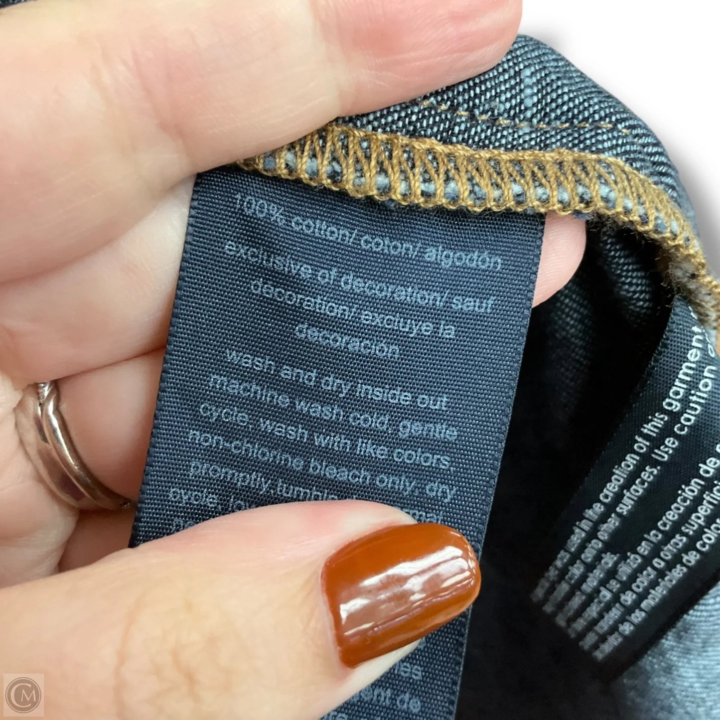 Jacket Shirt By Tommy Hilfiger In Blue Denim, Size: Xs