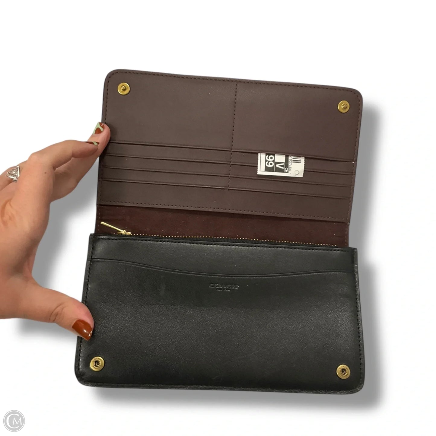 Wallet Designer By Coach, Size: Large