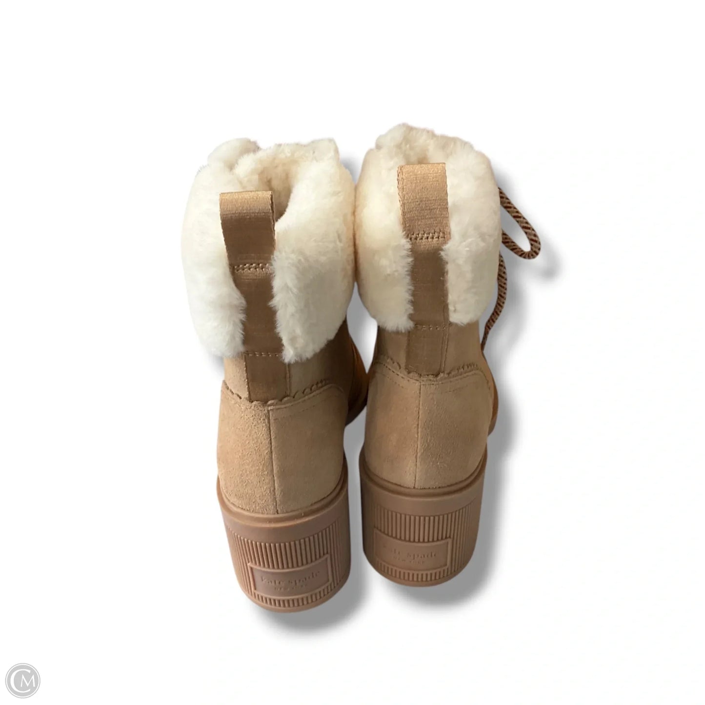 Boots Designer By Kate Spade In Pink, Size: 9